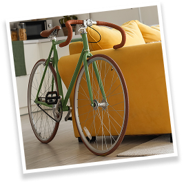 Bicycle sofa