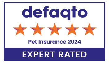 Defaqto pet insurance logo.