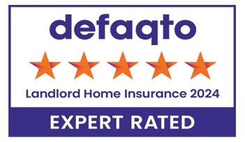 Defaqto landlord insurance logo.